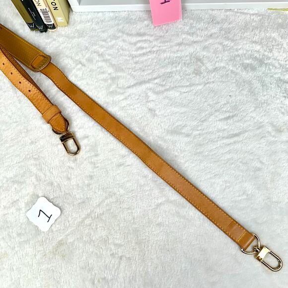 Louis Vuitton Vachetta leather Bandouliere Strap for Keepall travel bag! Nice! - Picture 9 of 12